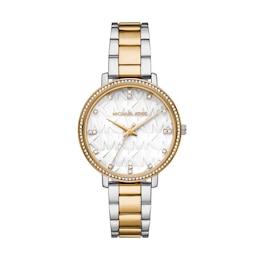 Michael Kors Pyper Women's Three-Hand Two-Tone Stainless Steel Watch