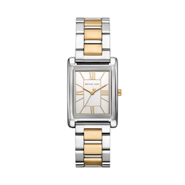 Michael Kors Essex Women's Three-Hand Two-Tone Stainless Steel Watch