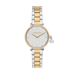 Michael Kors Pyper Women's Two-Hand Two-Tone Stainless Steel Watch