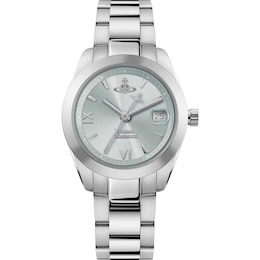 Vivienne Westwood Fenchurch Women's Light Blue Dial Stainless Steel Bracelet  Watch