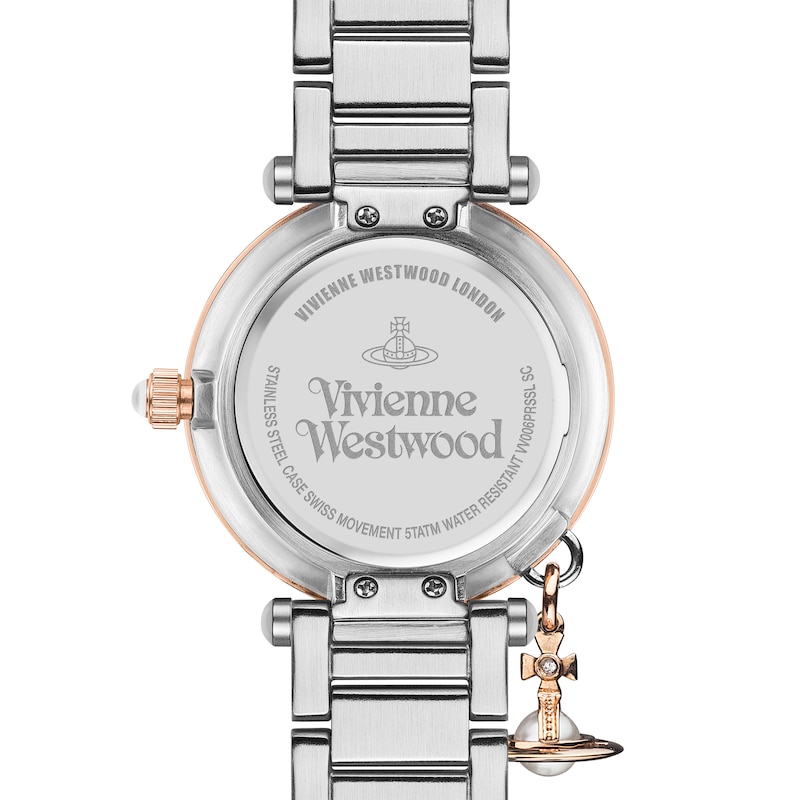 Vivienne Westwood Mother Orb Ladies' Two-Tone Bracelet Watch