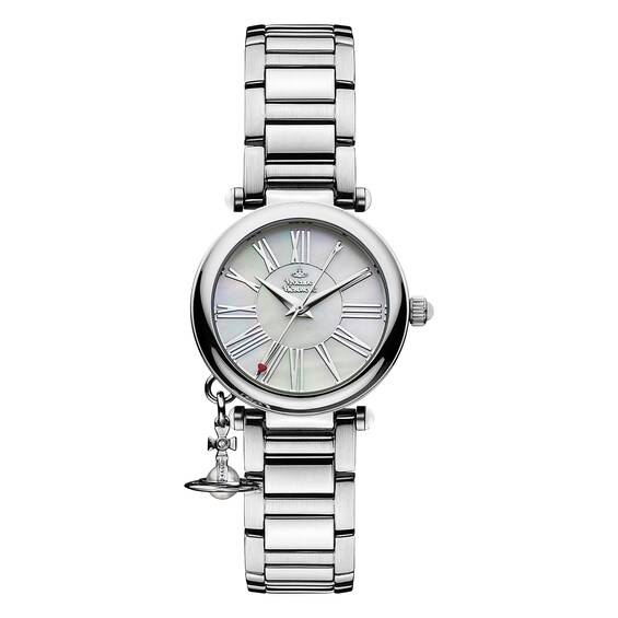 Women's Vivienne Westwood Mother Orb Stainless Steel Watch
