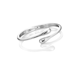 Hot Diamonds Sterling Silver Droplet Bangle