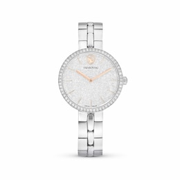 Swarovski Cosmopolitan Silver-Tone Crystal Watch