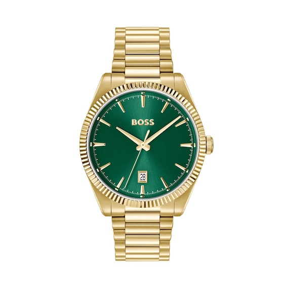 BOSS Gents BOSS Cheswick Gold IP Watch, Gold, Men - Image 4