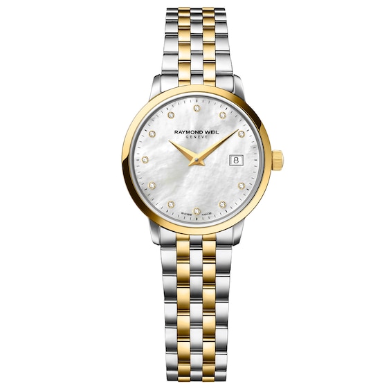 Raymond Weil Toccata Ladies’ Diamond Two-Tone Bracelet Watch