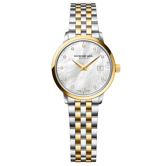 Women's Raymond Weil Toccata Diamond Two Tone Bracelet Watch
