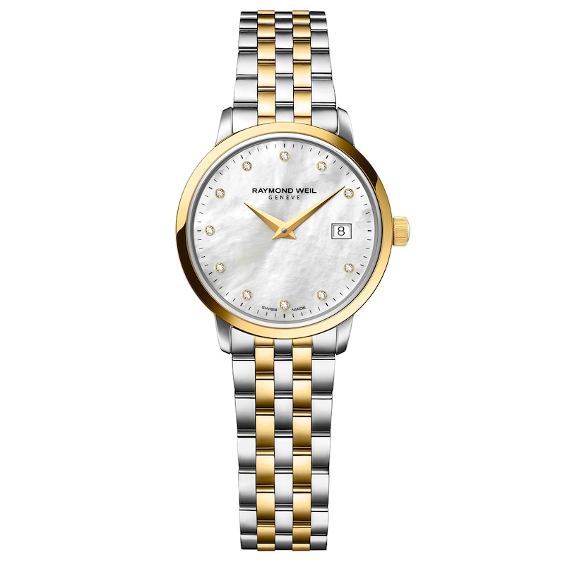 Raymond Weil Toccata Ladies' Diamond Two-Tone Bracelet Watch
