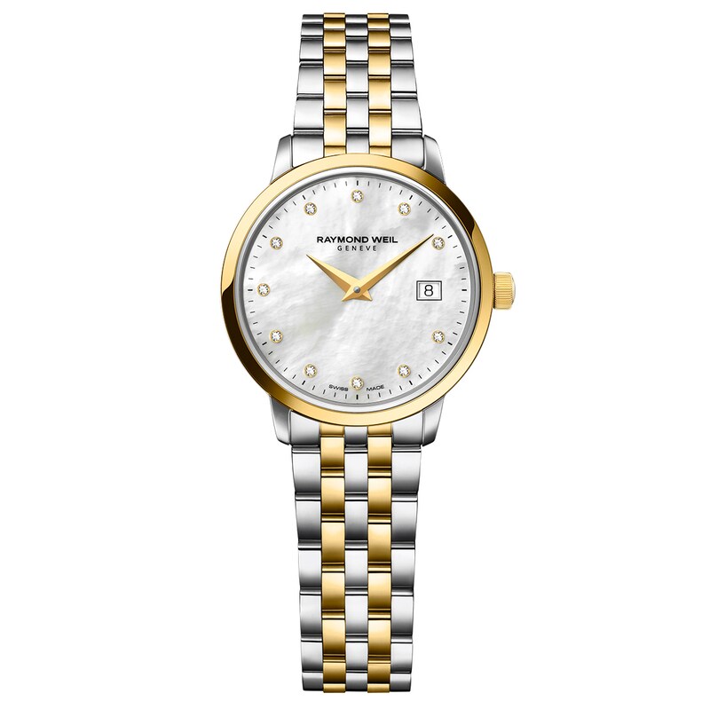 Raymond Weil Toccata Ladies' Diamond Two-Tone Bracelet Watch