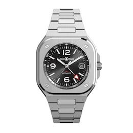 Bell & Ross BR05 GMT Men’s Stainless Steel Bracelet Watch