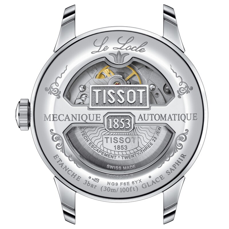 Tissot Le Locle Men's Blue Dial Stainless Steel Bracelet Watch