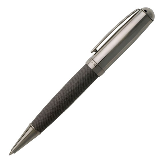 Hugo Boss Light Grey Advance Ballpoint Pen