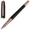 Thumbnail Image 1 of Hugo Boss Essential Rose Gold Plated Black Rollerball Pen