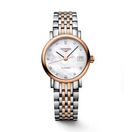 Longines Elegant Ladies' Diamond Two Colour Bracelet Watch