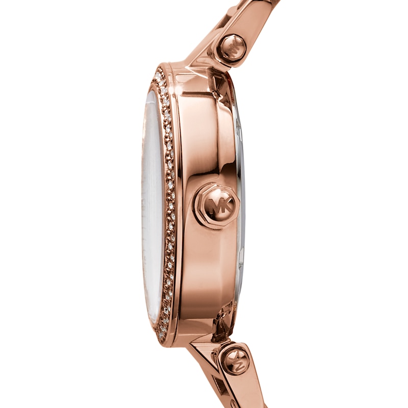 Main Image 2 of Michael Kors Mini Parker Rose Gold-Tone Bracelet Watch