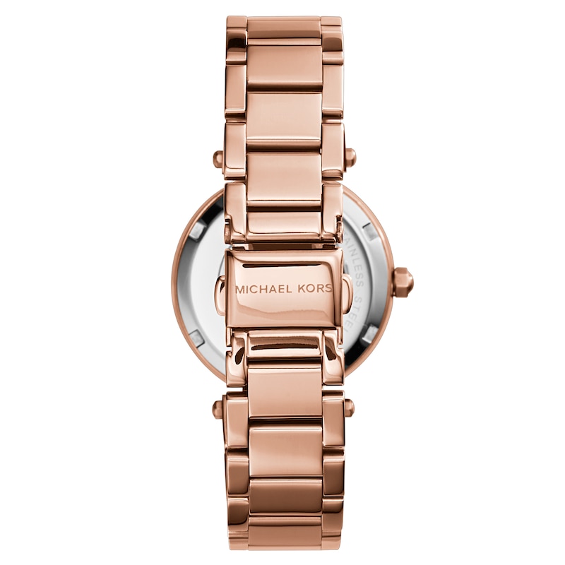 Main Image 3 of Michael Kors Mini Parker Rose Gold-Tone Bracelet Watch