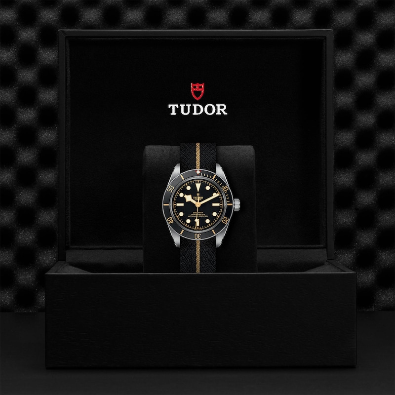 Tudor Black Bay Fifty Eight Black Fabric Strap Watch