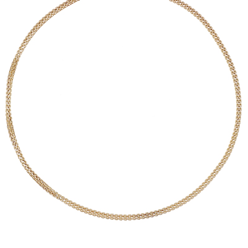 9ct Yellow Gold Chain Collarette