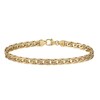 Thumbnail Image 0 of 9ct Yellow Gold 7.5 Inch Double Curb Chain Bracelet