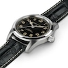 Thumbnail Image 2 of Hamilton Khaki Field Murph Black Leather Strap Watch