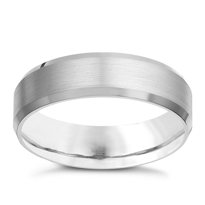 Titanium Men's Polished Ring