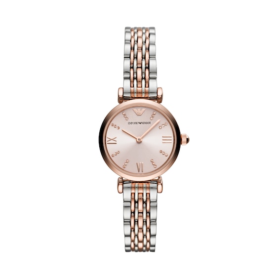Emporio Armani Ladies’ Two Tone Bracelet Watch