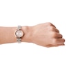 Thumbnail Image 3 of Emporio Armani Ladies' Pink Dial Two Tone Bracelet Watch
