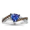Thumbnail Image 0 of Le Vian 14ct White Gold Tanzanite & 0.18ct Diamond Ring