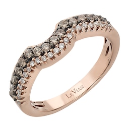 Le Vian 14ct Rose Gold 0.29ct Diamond Shaped Ring