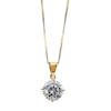 Thumbnail Image 0 of CARAT* LONDON 9ct Yellow Gold Stone Set Round Pendant