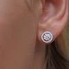 Thumbnail Image 2 of CARAT* LONDON Sterling Silver Stone Set Stud Earrings