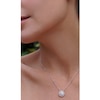 Thumbnail Image 1 of CARAT* LONDON Sterling Stone Set  Border Pendant