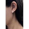 Thumbnail Image 1 of CARAT* LONDON 9ct White Gold Square Stud Earrings