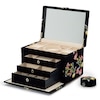 Thumbnail Image 2 of WOLF Zoe Large Indigo Velvet Jewellery Box