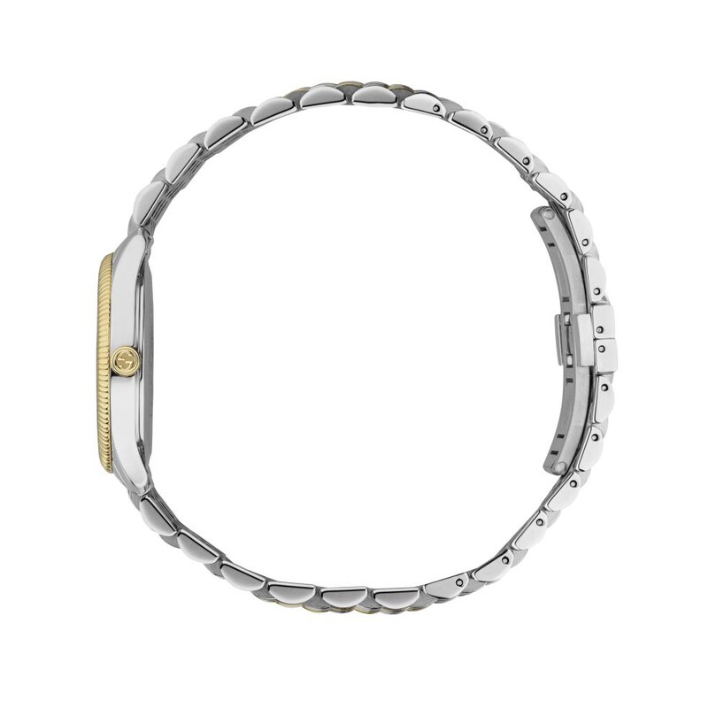 Gucci G-Timeless Ladies' Two Tone Bracelet Watch