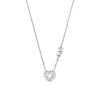 Thumbnail Image 0 of Michael Kors Brilliance Sterling Silver Heart Necklace