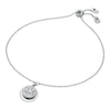 Thumbnail Image 0 of Michael Kors Brilliance Sterling Silver 7 Inch Disc Bracelet
