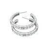 Thumbnail Image 1 of Michael Kors Brilliance Sterling Silver Large Hoop Earrings