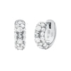 Thumbnail Image 1 of Michael Kors Brilliance Sterling Silver Huggie Hoop Earrings