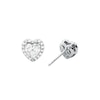 Thumbnail Image 2 of Michael Kors Brilliance Sterling Silver Heart Stud Earrings