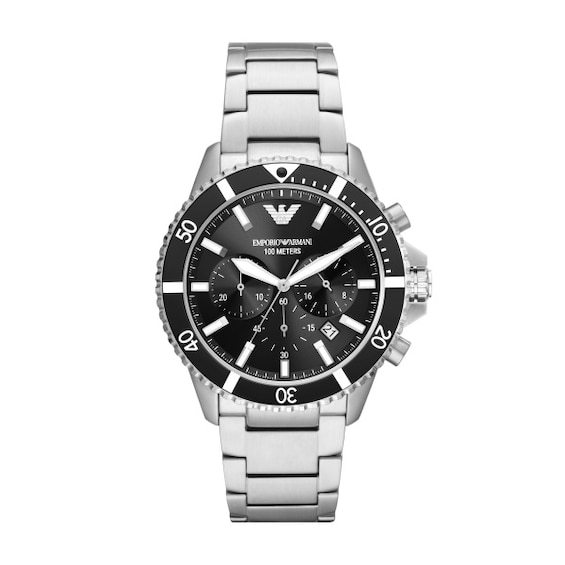 Emporio Armani Chronograph Men’s Stainless Steel Watch