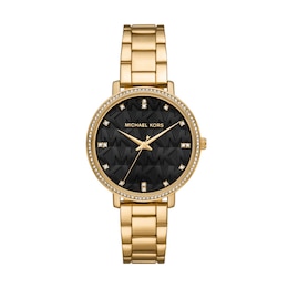 Michael Kors Pyper Ladies' Gold Tone Bracelet Watch