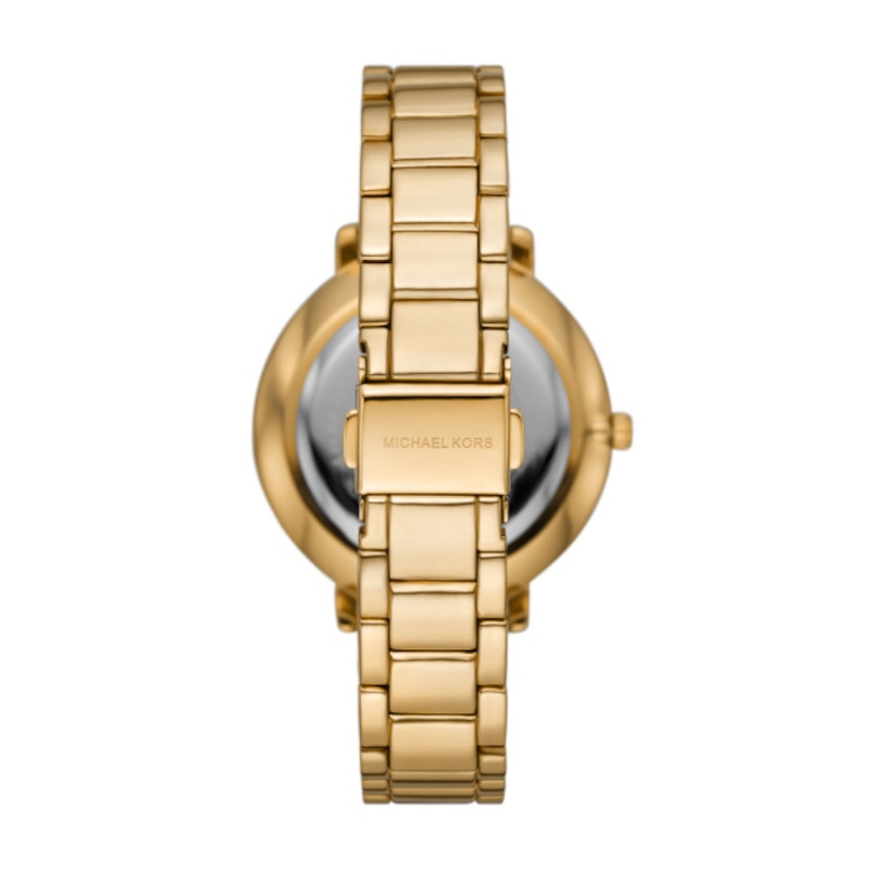 Michael Kors Pyper Black Dial & Gold-Tone Bracelet Watch