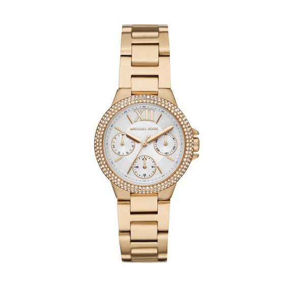 Michael Kors Camille Ladies’ Gold Tone Bracelet Watch
