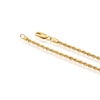 Thumbnail Image 1 of 9ct Yellow Gold 18 Inch Dainty Rope Chain