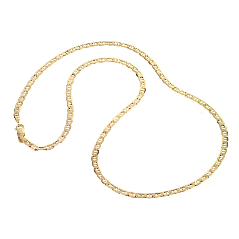 9ct Yellow Gold 18 Inch Anchor Chain