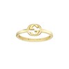Thumbnail Image 1 of Gucci Interlocking G 18ct Yellow Gold Ring K-L