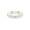 Thumbnail Image 1 of Gucci Icon Ring 18ct Yellow Gold & White Ring - Size K-L