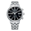 Thumbnail Image 0 of Citizen Twin Eye Ladies’ Black Dial Stainless Steel Bracelet Watch