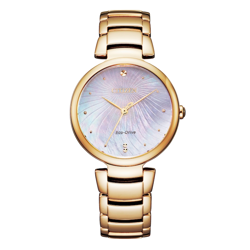 Citizen L Ladies’ Gold-Tone Bracelet Watch